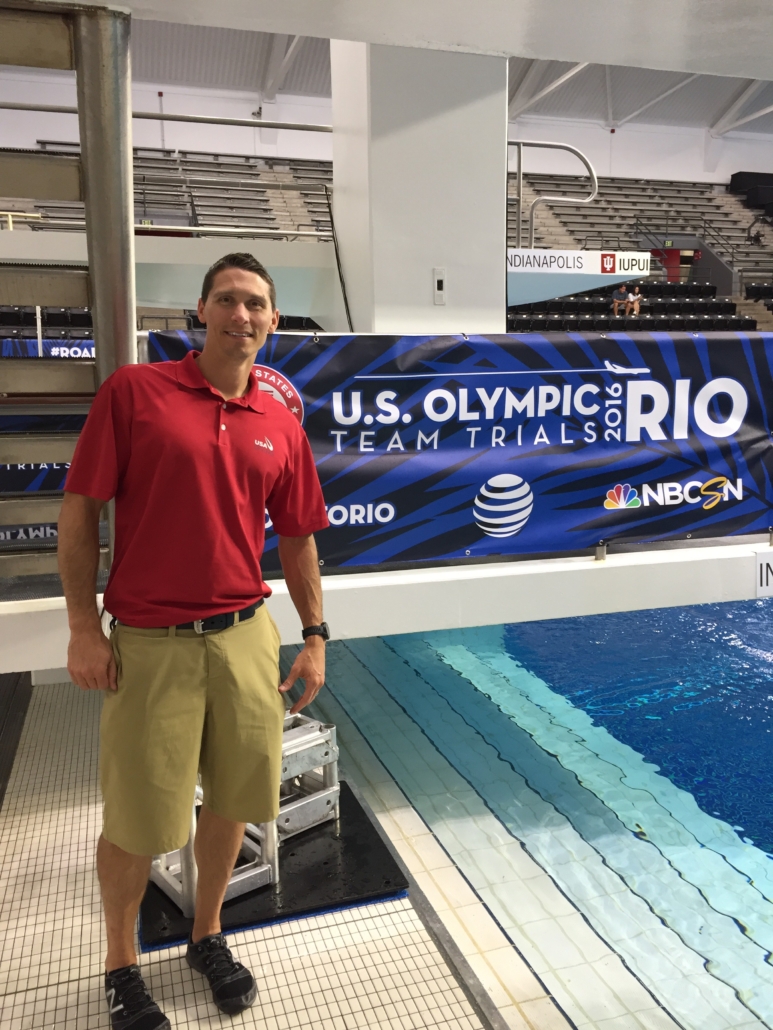 Dr. Clark Scott Indianapolis chiropractor olympic diving